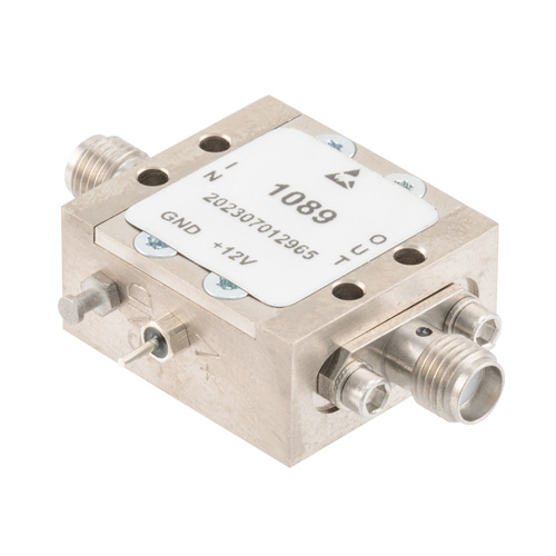 1.0 dB NF Low Noise Amplifier, Operating from 1 GHz to 3.5 GHz with 43 dB Gain, 18 dBm P1dB and SMA FMAM1089