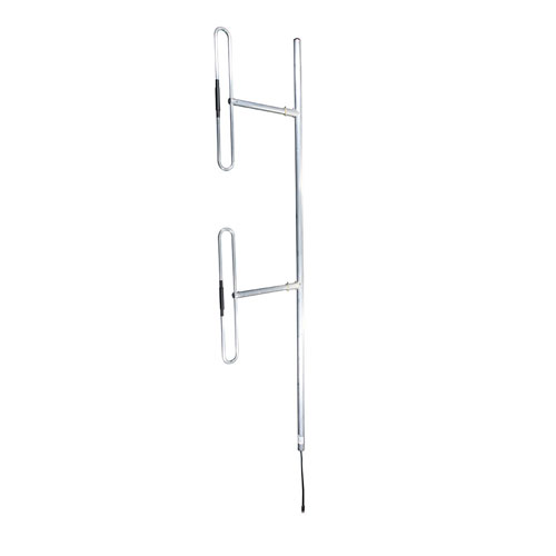 138 MHz - 174 MHz 2 Folded Dipole antenna, 7.6 dBi gain, 1/4 Wave Offset pattern, V-pol, Type N Female Connector FMANED1003