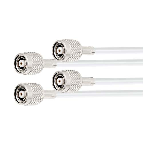 WiFi 6e, 2400-2500/5150-7250 MHz 6 / 6 dBi, 4x4 MIMO Panel, RP-TNC Male FMANFP1081