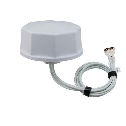 2400-2500, 5150-7125 MHz Wi-Fi 6E Omni MIMO Antenna, 4 dBi Gain, 4 N Type Male Connectors FMANOM1060