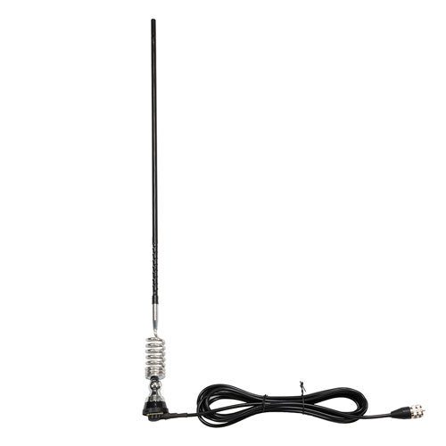 27 MHz Omni Antenna 4 dBi Gain, Spring UHF Male Connector FMANOM1067