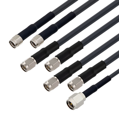 4 Cellular, 2 Wi-Fi, 1 GPS Combination Antenna 4 SMA, 2 RP SMA, 1 SMA Connector Black FMANOM1104