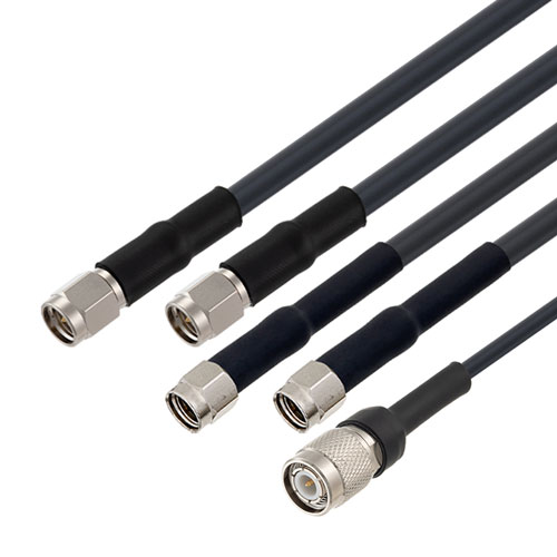 2 Cellular, 2 Wi-Fi, 1 GPS Combination Antenna 2 SMA, 2 RP SMA, 1 TNC Connector Black FMANOM1120