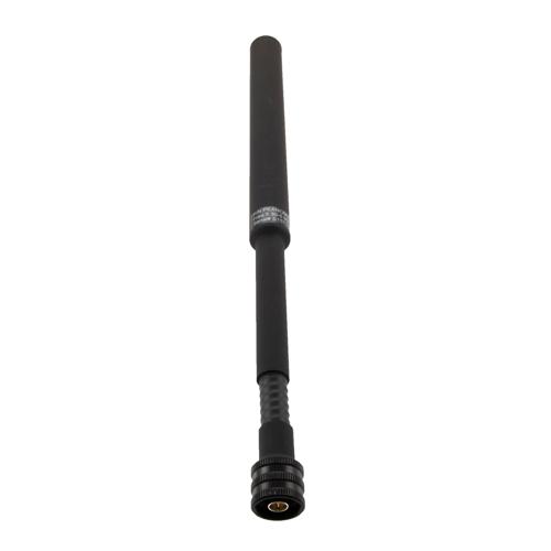 5.3 GHz to 5.9 GHz, Bifilar Omni Antenna, RHCP with 4 dBic Gain, Ultra Flex Spring Type N Male and Black G10 Radome FMANOM1175