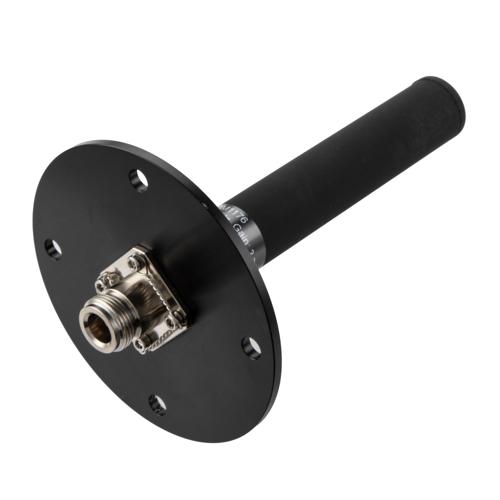 4.4 GHz to 5.9 GHz, Bifilar Omni Antenna, RHCP with 3.75 dBic Gain, Flange Mount Type N Female and Black G10 Radome FMANOM1176