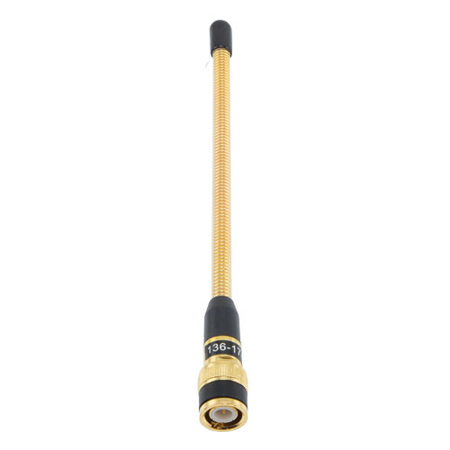 1.8 dBi, VHF Rubber Duck Antenna, 136-149 MHz, BNC Connector, Vertical Polarization FMANRBD1006