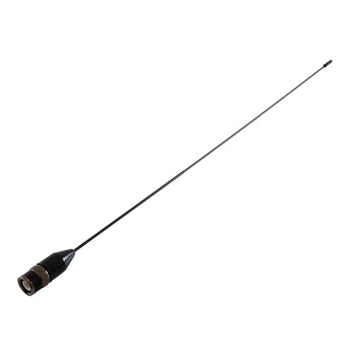 144/430 MHz, 2.5/3.5 dBi, Portable Whip Antenna, BNC Male Connector, 14 inch Length FMANRBD1075
