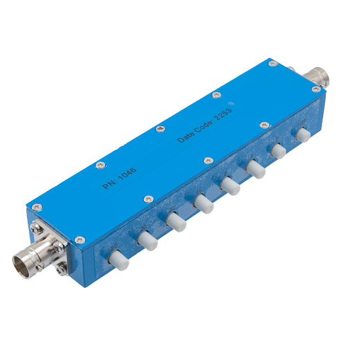 0 to 91 dB Step Attenuator 75 Ohm BNC Female To 75 Ohm BNC Female With 1 dB Step Rated To 2 Watts Up To 2.5 GHz in a  Push Button design FMAT1046