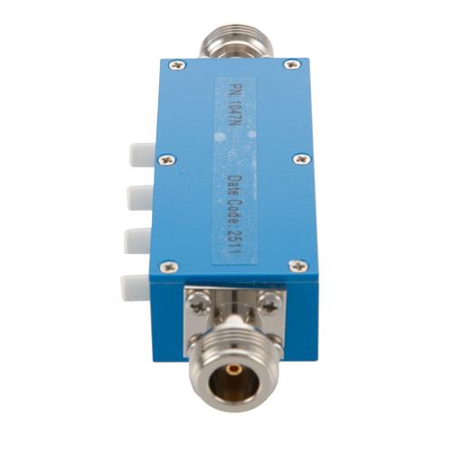 0 to 11 dB Step Attenuator with a 1 dB Step N Female Interface Rated Up to 3 GHz and Up to 2 Watts in a Push Button Design FMAT1047N
