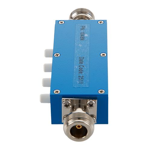 0 to 11 dB Step Attenuator with a 1 dB Step N Female Interface Rated Up to 3 GHz and Up to 5 Watts in a Push Button Design FMAT1048N