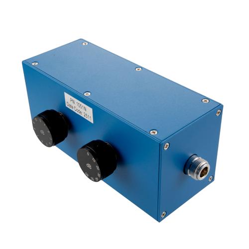 0 to 70 dB Step Attenuator with a 1 dB Step N Female Interface Rated Up to 6 GHz and Up to 2 Watts in a Benchtop Rotary Design FMAT1051N