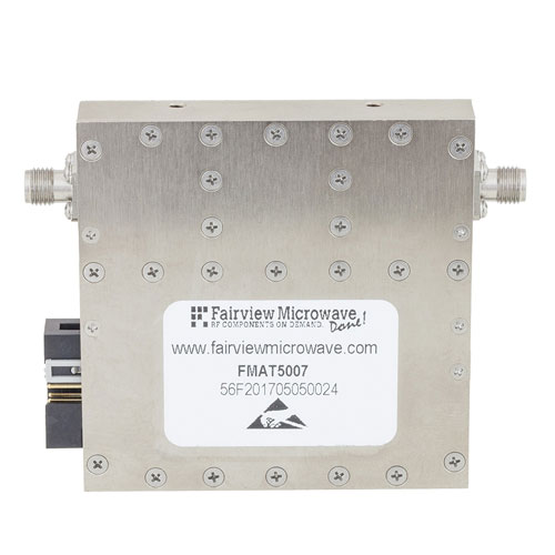 0 to 95 dB Programmable TTL Controlled Step Attenuator with a 1 dB Step SMA Female to SMA Female from 30 MHz to 3 GHz FMAT5007