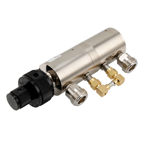 0 to 70 dB Rotary Step Attenuator, N-type Female to N-type Female With 1 dB Step Rated to 2 Watts Up to 6 GHz FMAT7440N-70