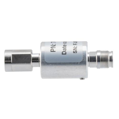 10 dB Fixed Attenuator NEX10 Male (Plug) to NEX10 Female (Jack) Up to 6 GHz Rated to 5 Watts, Aluminum Body, 1.25:1 VSWR FMAT7490-10