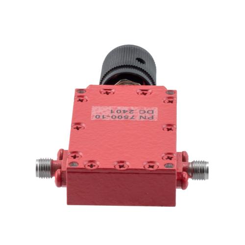 0 to 10 dB Variable Attenuator SMA Female to SMA Female from 2 GHz to 4 GHz Rated to 5 Watts FMAT7500-10