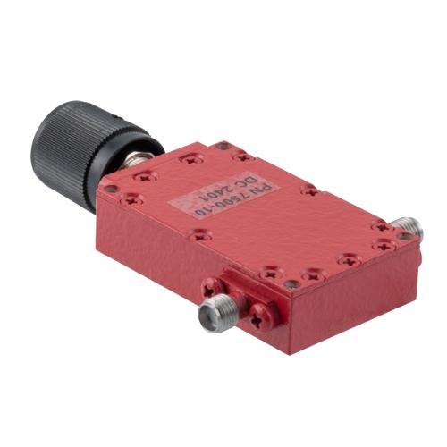 0 to 10 dB Variable Attenuator SMA Female to SMA Female from 2 GHz to 4 GHz Rated to 5 Watts FMAT7500-10