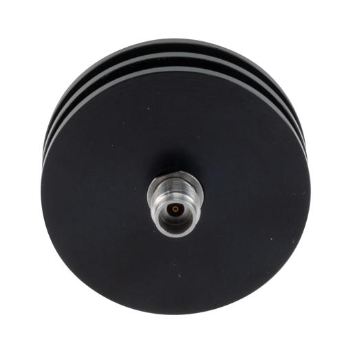 30 dB Fixed Attenuator 2.4mm Male (Plug) to 2.4mm Female (Jack) up to 50 GHz Rated to 5 Watts, Aluminum Body, 1.45:1 VSWR FMAT7511-30