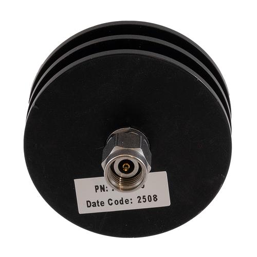 30 dB Fixed Attenuator 2.92mm Male (Plug) to 2.92mm Female (Jack) Up to 40 GHz Rated to 5 Watts, Black Aluminum Body, 1.35 VSWR FMAT7512-30