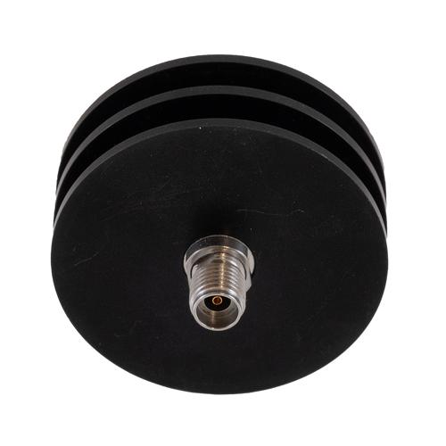 30 dB Fixed Attenuator 2.92mm Male (Plug) to 2.92mm Female (Jack) Up to 40 GHz Rated to 5 Watts, Black Aluminum Body, 1.35 VSWR FMAT7512-30