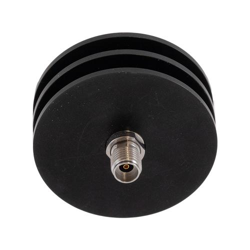 3 dB Fixed Attenuator 2.92mm Male (Plug) to 2.92mm Female (Jack) Up to 40 GHz Rated to 5 Watts, Black Aluminum Body, 1.35 VSWR FMAT7512-3