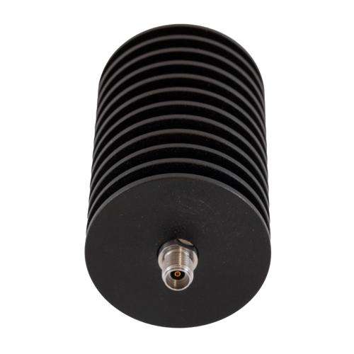 20 dB Fixed Attenuator 2.92mm Male (Plug) to 2.92mm Female (Jack) Up to 40 GHz Rated to 20 Watts, Black Aluminum Body, 1.4 VSWR FMAT7513-20