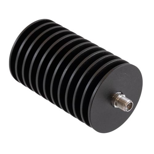 20 dB Fixed Attenuator 2.92mm Male (Plug) to 2.92mm Female (Jack) Up to 40 GHz Rated to 20 Watts, Black Aluminum Body, 1.4 VSWR FMAT7513-20