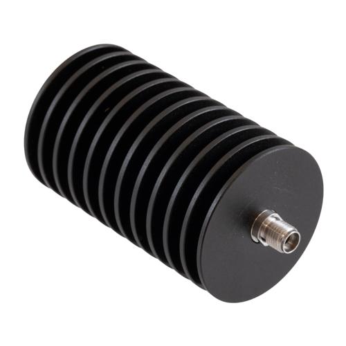 30 dB Fixed Attenuator 2.92mm Male (Plug) to 2.92mm Female (Jack) Up to 40 GHz Rated to 20 Watts, Black Aluminum Body, 1.4 VSWR FMAT7513-30