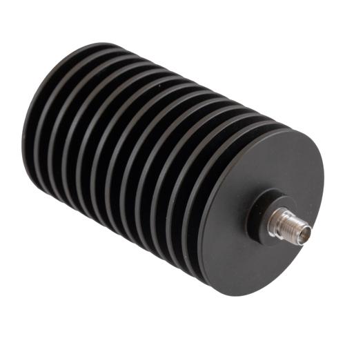 40 dB Fixed Attenuator 2.92mm Male (Plug) to 2.92mm Female (Jack) Up to 40 GHz Rated to 20 Watts, Black Aluminum Body, 1.4 VSWR FMAT7513-40