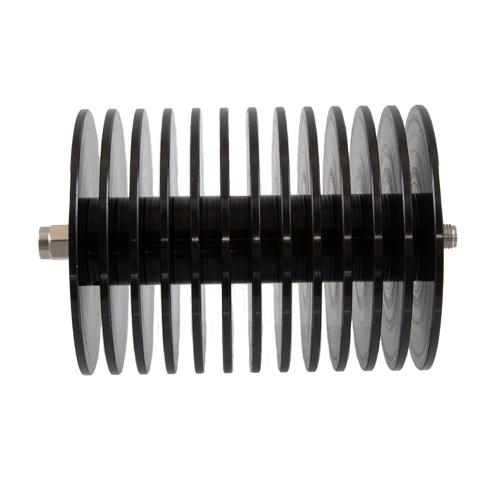 30 dB Fixed Attenuator 2.92mm Male (Plug) to 2.92mm Female (Jack) Up to 40 GHz Rated to 50 Watts, Black Aluminum Body, 1.5 VSWR FMAT7514-30