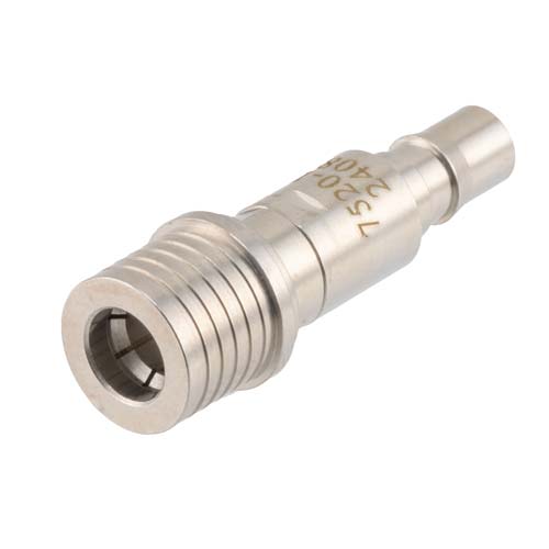 10 dB Fixed Attenuator QMA Male (Plug) to QMA Female (Jack) Up to 6 GHz Rated to 2 Watts, Brass Tri-Metal Body, 1.3:1 VSWR FMAT7520-10