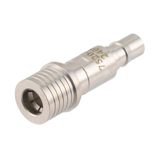15 dB Fixed Attenuator QMA Male (Plug) to QMA Female (Jack) Up to 6 GHz Rated to 2 Watts, Brass Tri-Metal Body, 1.3:1 VSWR FMAT7520-15