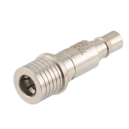 20 dB Fixed Attenuator QMA Male (Plug) to QMA Female (Jack) Up to 6 GHz Rated to 2 Watts, Brass Tri-Metal Body, 1.3:1 VSWR FMAT7520-20