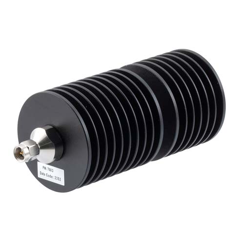 30dB RF fixed attenuator 50W, DC to 18GHz, SMA male to SMA female FMAT7603-30