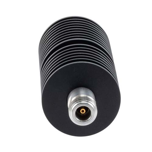 20dB RF fixed attenuator 50W, DC to 18GHz, N-type male to N-type female FMAT7604-20
