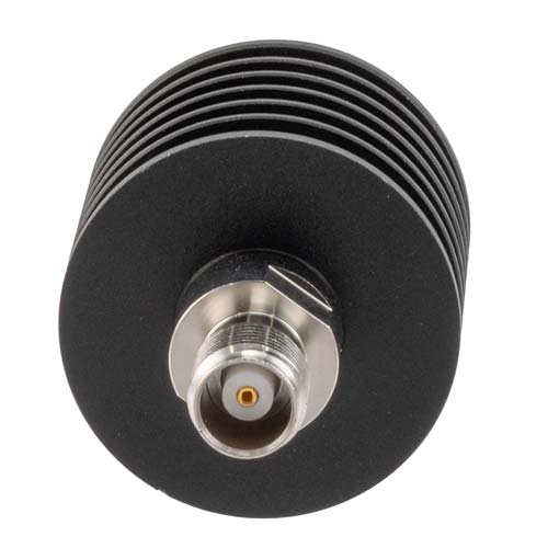 20dB RF fixed attenuator 10W, DC to 18GHz, TNC male to female FMAT7606-20