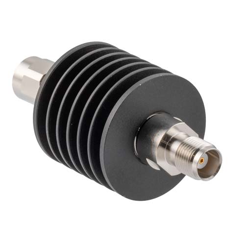 30dB RF fixed attenuator 10W, DC to 18GHz, TNC male to female FMAT7606-30