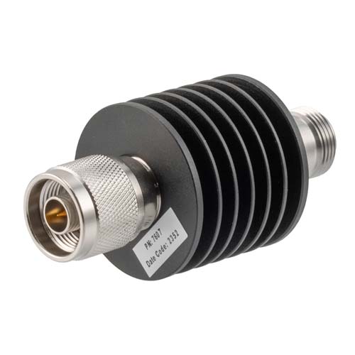 3dB RF fixed attenuator 10W, DC to 18GHz, N-type male to female FMAT7607-3