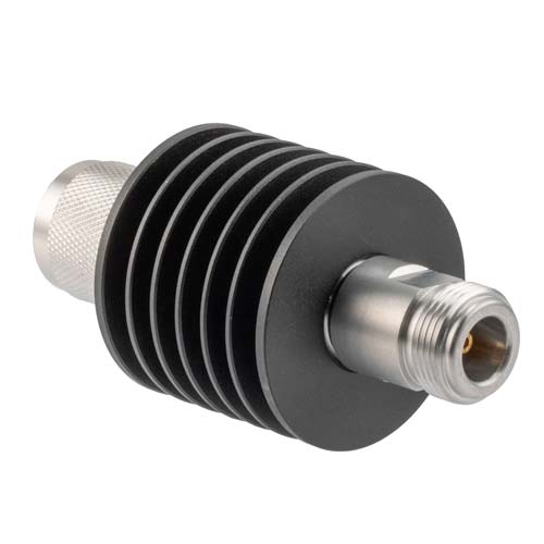 30dB RF fixed attenuator 10W, DC to 18GHz, N-type male to female FMAT7607-30