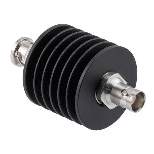 30dB RF fixed attenuator 10W, DC to 4GHz, BNC male to BNC female FMAT7610-30