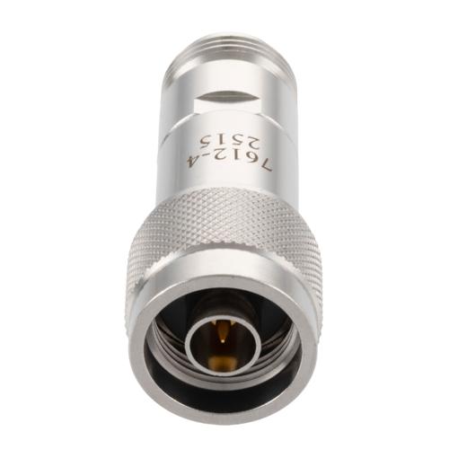 4 dB Fixed Attenuator N-Type Male (Plug) to N-Type Female (Jack) DC to 18 GHz Rated to 2 Watt Stainless Steel Body 1.3:1 VSWR FMAT7612-4