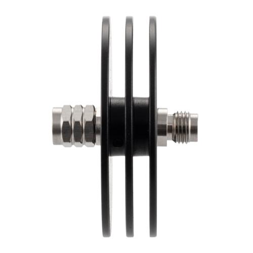 10 dB Fixed Attenuator 1.85mm Male (Plug) to 1.85mm Female (Jack) DC to 67 GHz Rated to 5 Watt, Aluminum Body 1.45:1 VSWR FMAT7714-10