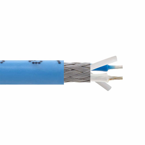FMBC-30-02003 78 Ohm Flexible Coax Cable Blue PVC Jacket FMBC-30-02003