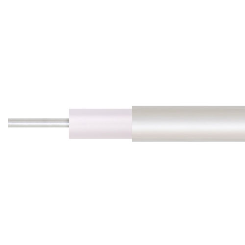 .086 Low Loss Semi-Rigid Coax Cable with Tin Plated Copper Outer Conductor and Microporous PTFE 76.5 pct VoP Dielectric, Straight Sections FMBC006