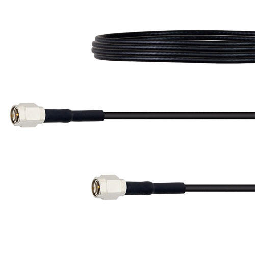 Low Loss SMA Male to SMA Male Cable LMR-100 Coax in 100 CM FMC00028-100CM