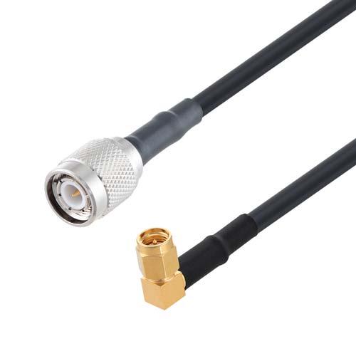 Low Loss RA SMA Male to TNC Male Cable LMR-195 Coax FMC00084