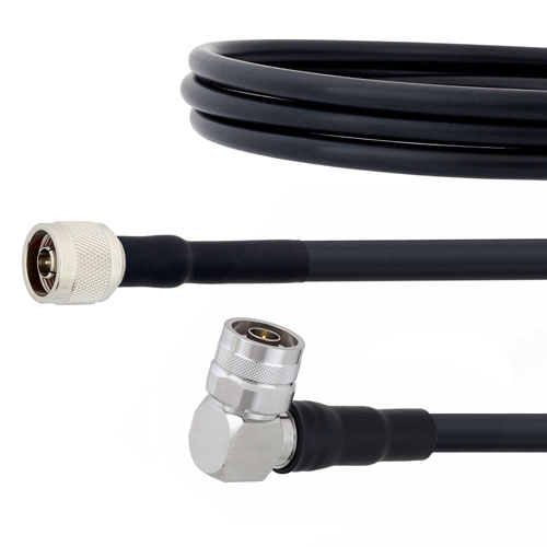 Low Loss N Male to RA N Male Cable LMR-400 Coax in 150 CM FMC00160-150CM