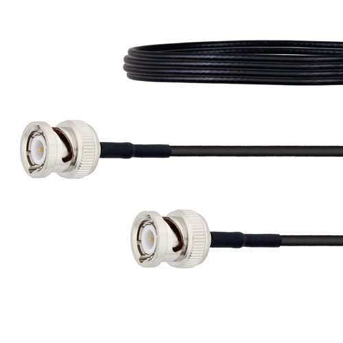 Low Loss BNC Male to BNC Male Cable LMR-100 Coax in 50 CM FMC00257-50CM