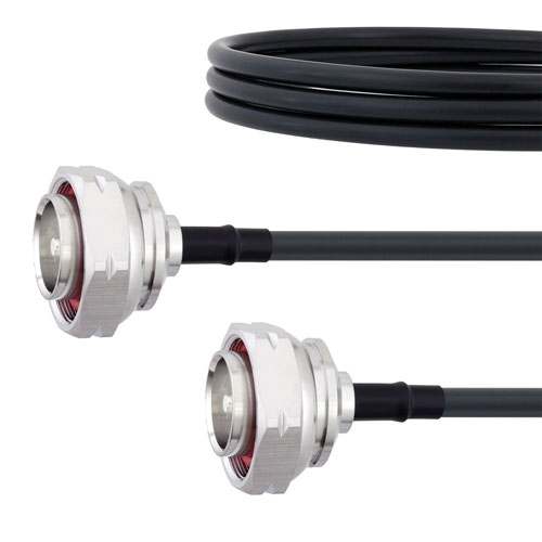 Low Loss 7/16 DIN Male to 7/16 DIN Male Cable LMR-240-UF Coax in 36 Inch FMC00310-36