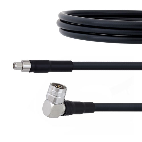 Low Loss SMA Male to RA N Male Cable LMR-400-UF Coax FMC00320