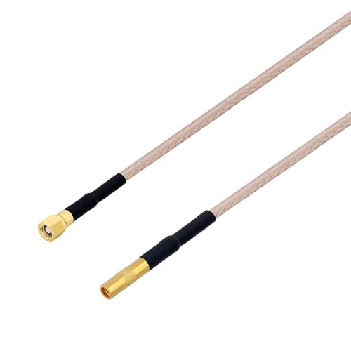 SMC Plug to MMCX Jack Cable RG-316 Coax in 50 CM FMC00324-50CM